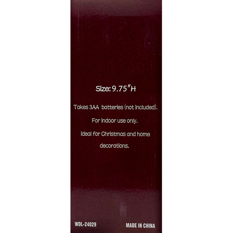گوی موزیکال مدل پمپی طرح فانوس آدم برفی و کریسمس کد P4180
