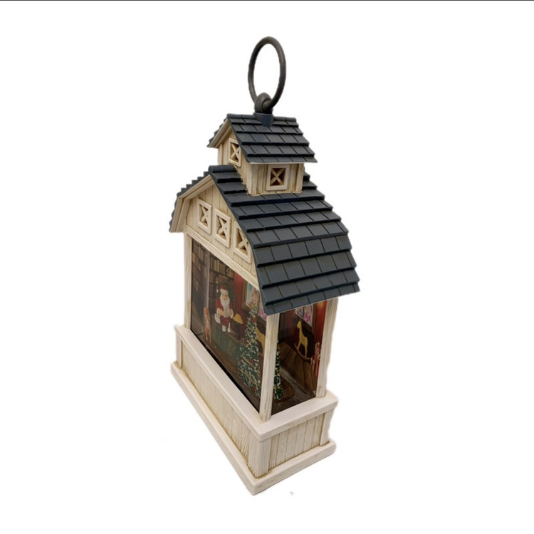گوی موزیکال مدل پمپی کریسمسی طرح بابانوئل کد WDL-24010B