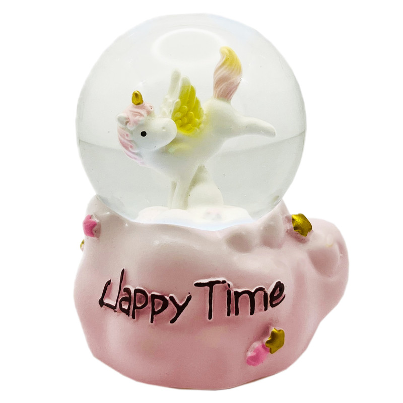 گوی چراغ‌دار مدل Happy Time طرح اسب تک شاخ کد BD1623.15