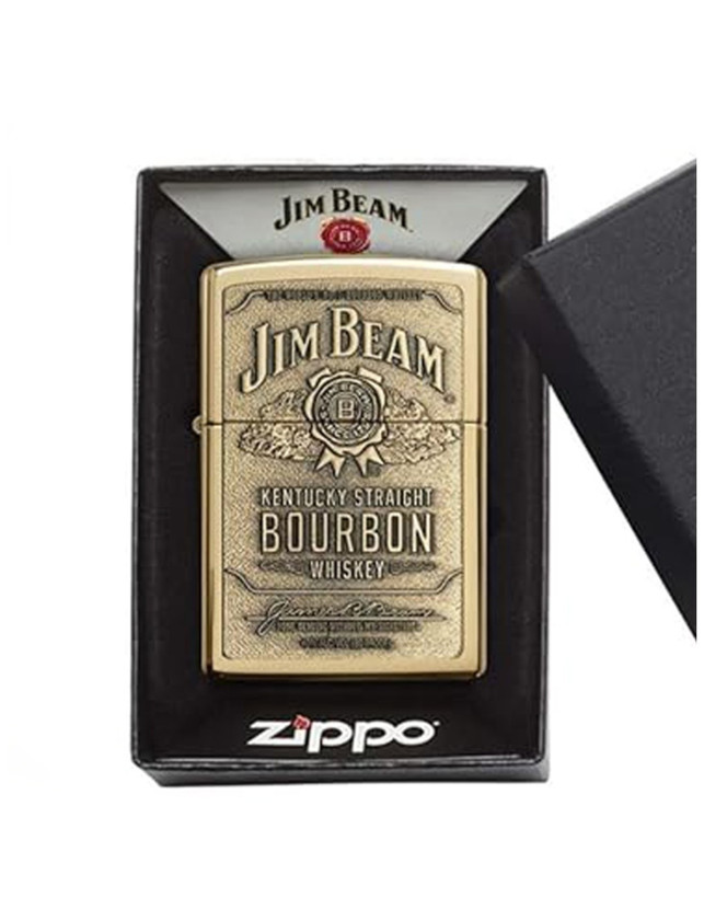 فندک زیپو اصلی کد 254 BJB 929-JIM BEAM EMBLEM