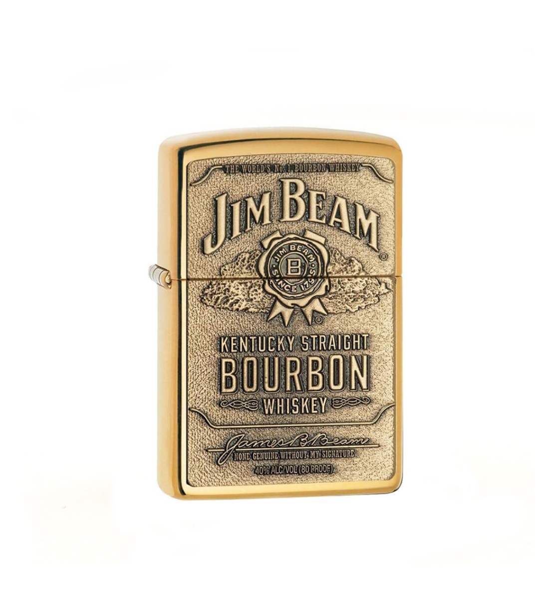 فندک زیپو اصلی کد 254 BJB 929-JIM BEAM EMBLEM