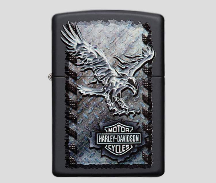 فندک زیپو اصلی کد 28485 Zippo Lighter 28485 218 H-D IRON EAGLE