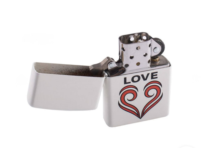 فندک زیپو اصلی کد Zippo Lighter Love Theme 29193