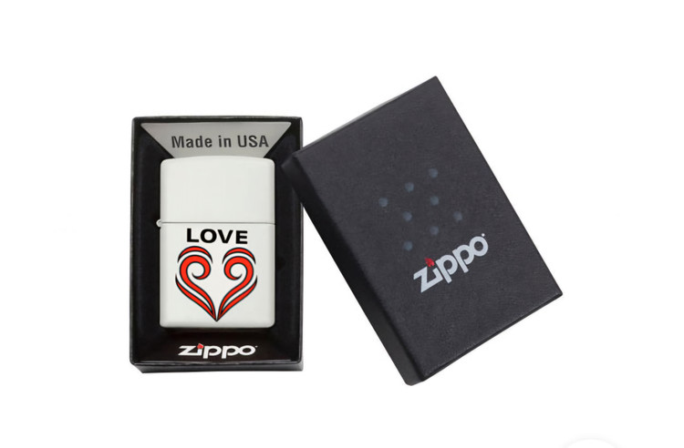 فندک زیپو اصلی کد Zippo Lighter Love Theme 29193
