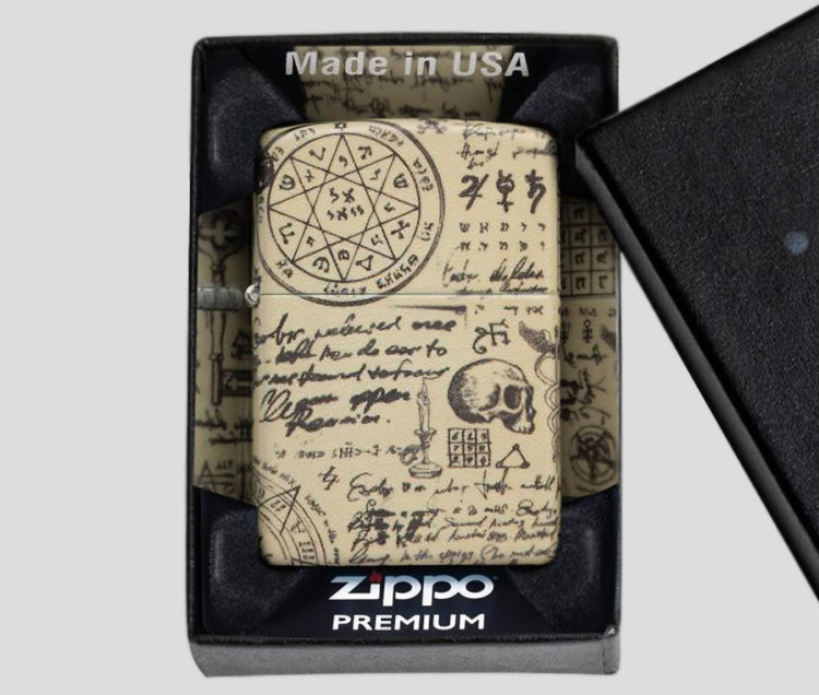 فندک زیپو اصلی کد Zippo Lighter 49803 49352 ALCHEMY DESIGN
