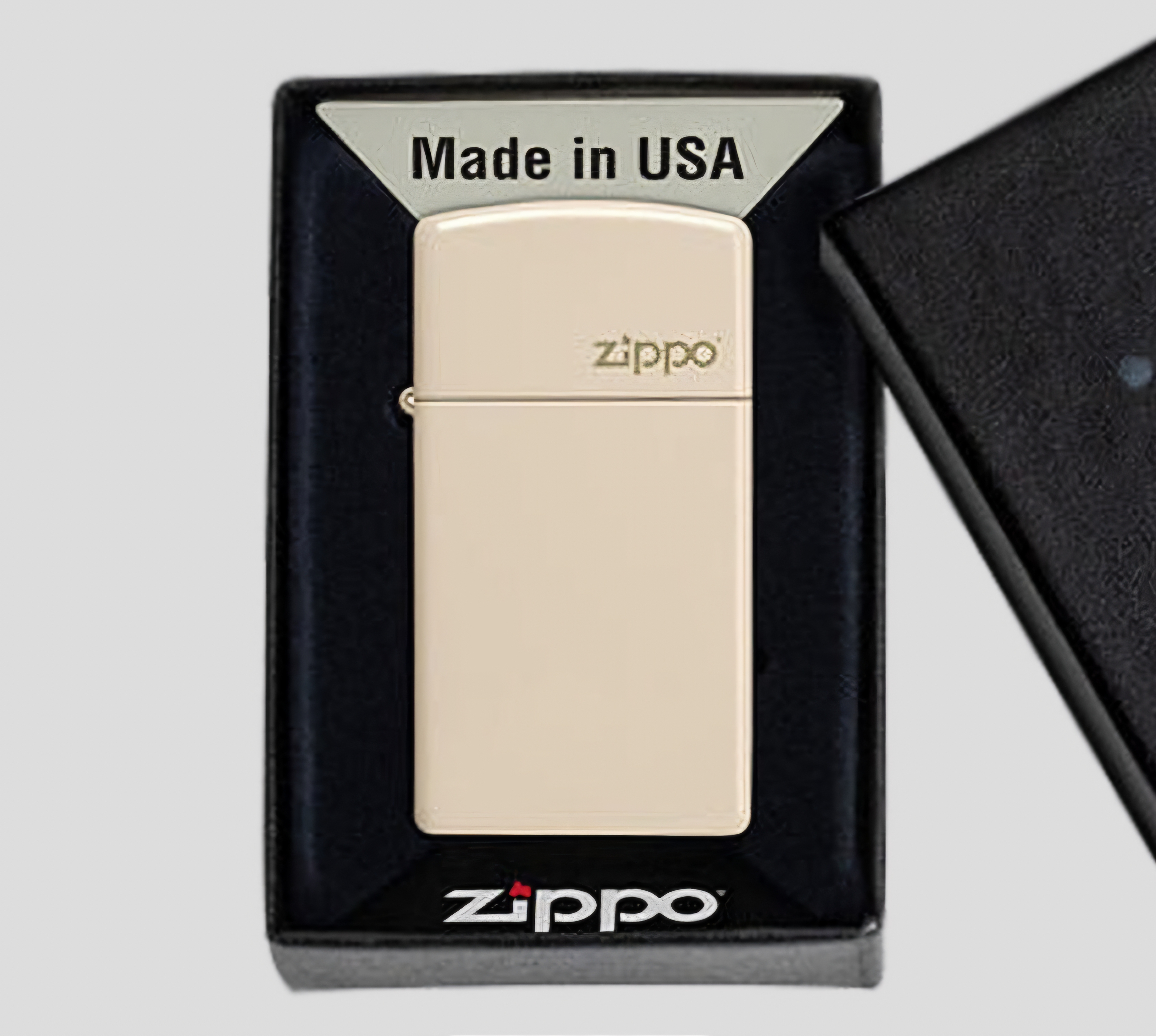 فندک زیپو اصلی کد Zippo Lighter 49528ZL Slim Flat Sand Zippo Lighter