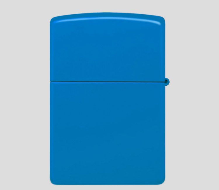 فندک زیپو اصلی کد Zippo Lighter 48628 REGULAR SKY BLUE MATTE
