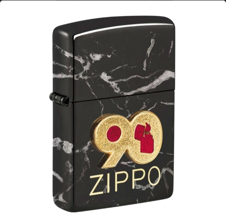فندک زیپو اصلی کد Zippo Lighter 49864 90th Anniversary Commemorative Design