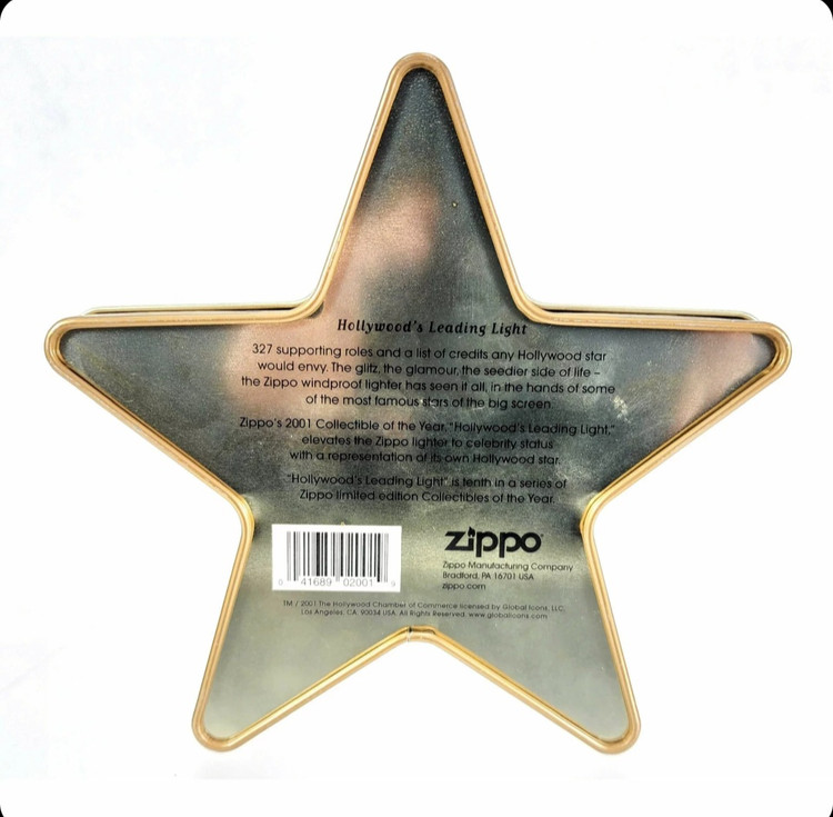 فندک زیپو کلکسیونی ستاره هالیوود – Original Zippo Hollywood Stars