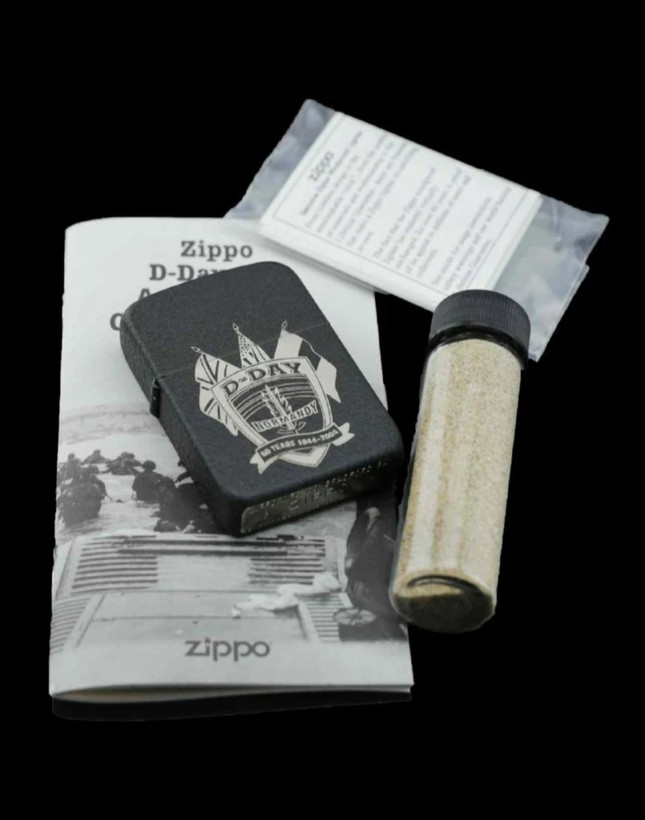 فندک زیپو کلکسیونی ماسه های نورماندی – Original Zippo Sands Of Normandy