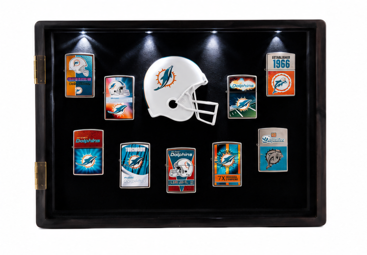 فندک زیپو کلکسیونی Miami Dolphins تیم فوتبال آمریکایی