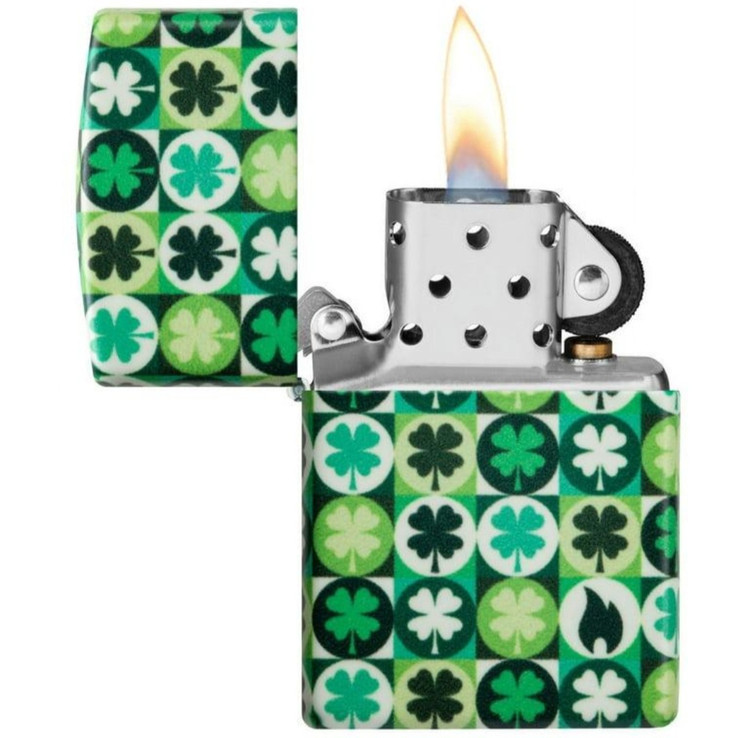فندک زیپو اصلی کد 46015 clover design