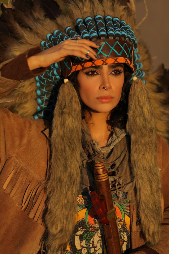 کلاه سرخپوستی کد 014