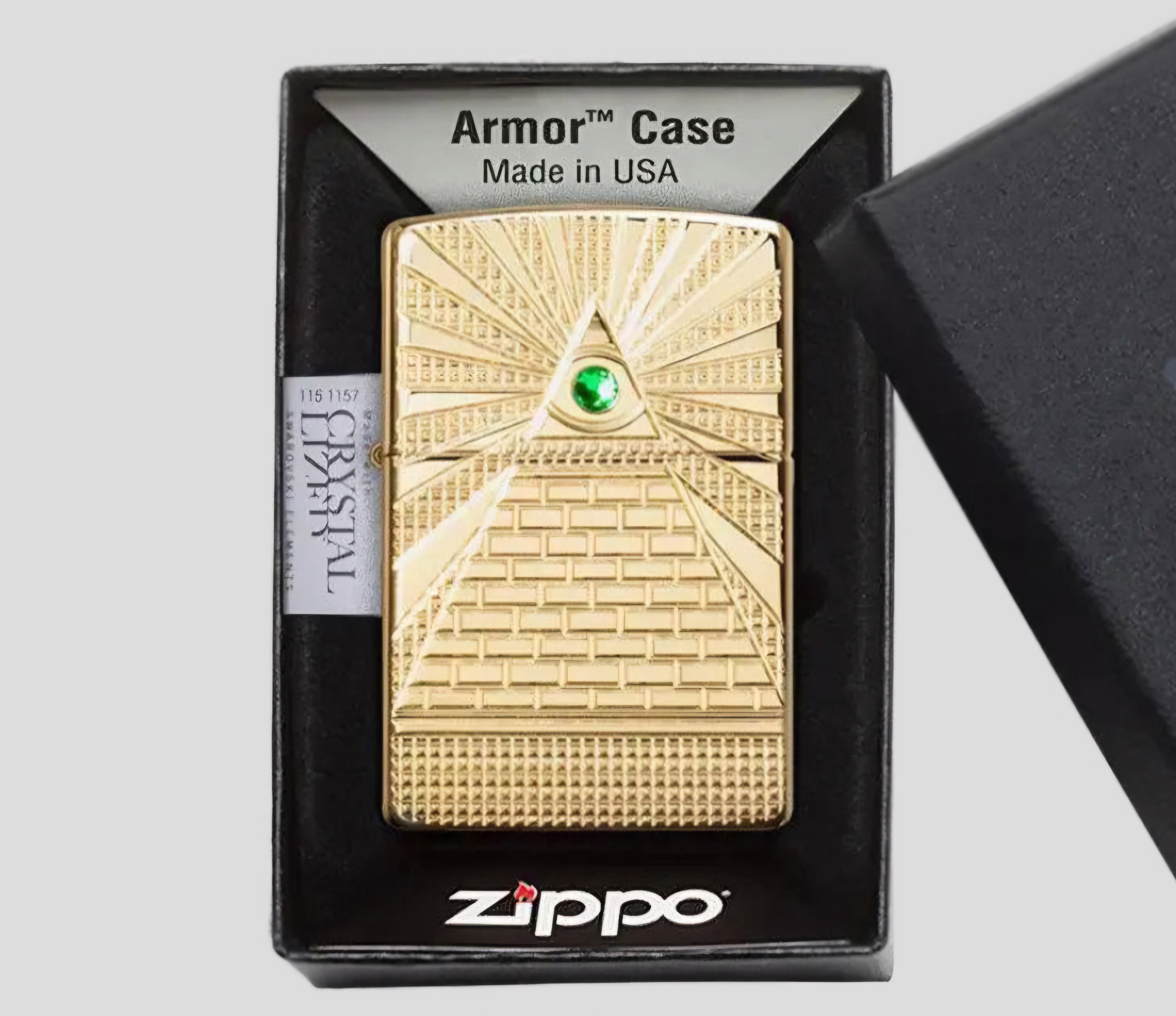 فندک زیپو اصل ZIPPO Eye of Providence Design کد 49060