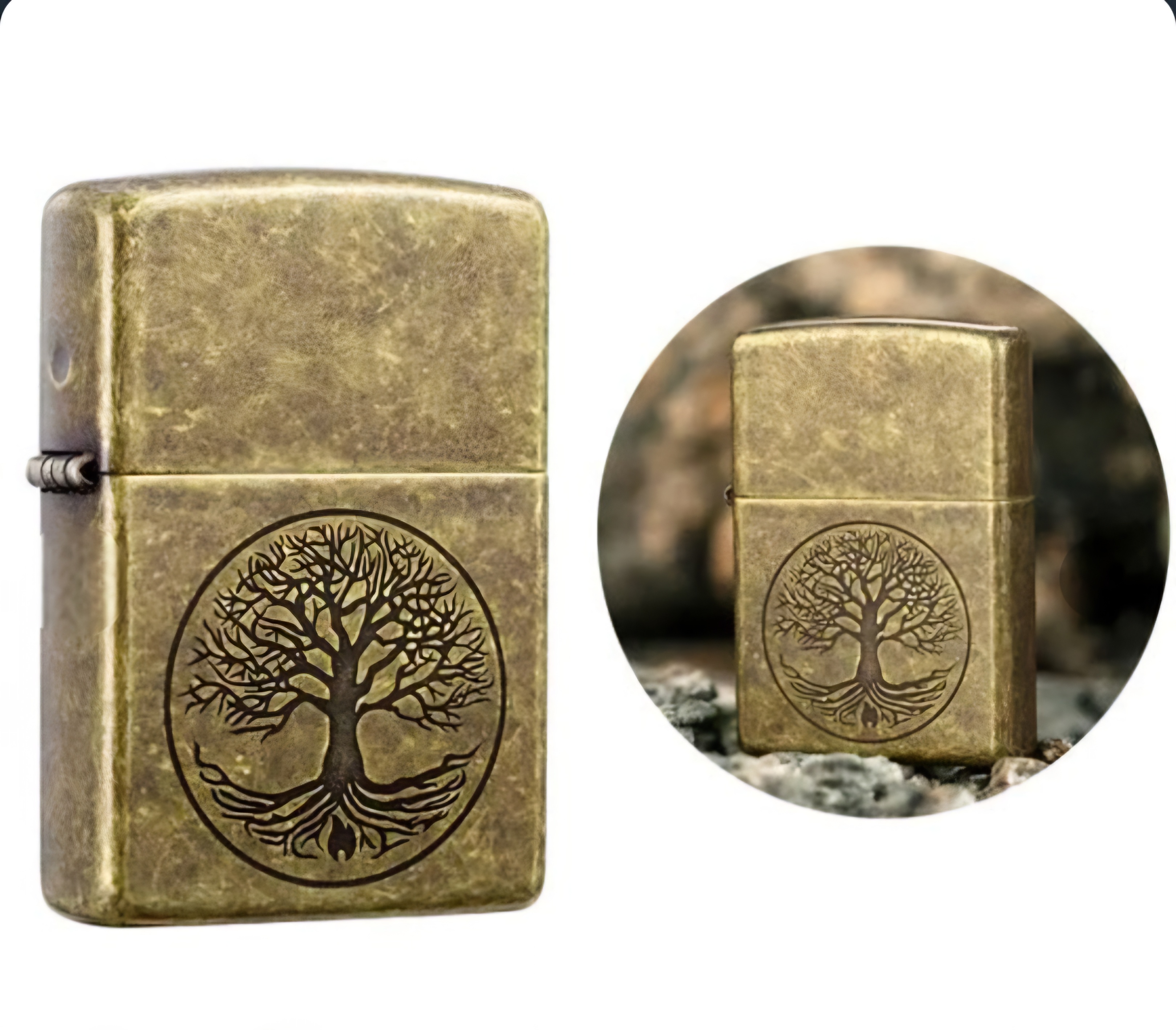 فندک زیپو اصلی کد ۲۹۱۴۹ tree of life