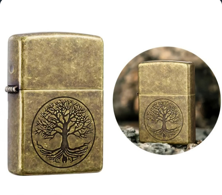 فندک زیپو اصلی کد ۲۹۱۴۹ tree of life